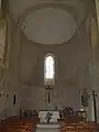 L'intérieur de l'église.