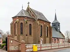 L'église de la Nativité-de-la-Sainte-Vierge.