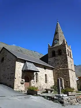 Vue de l’église en 2011.