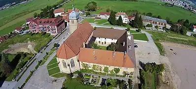 L'église des Minimes de Montlebon.