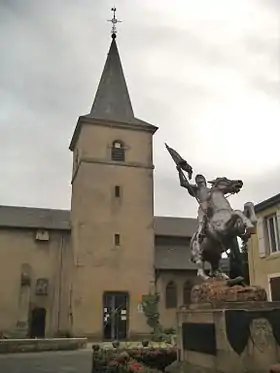 Statue équestre de Jeanne d'Arc (Gandrange)