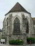 Église de Marigny : chevet.