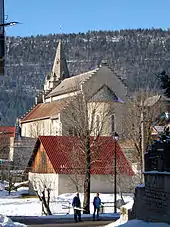 L'église Saint Nicolas.