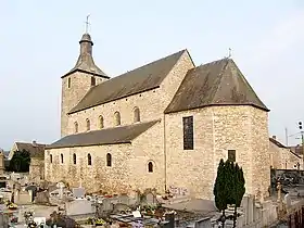 L'église Saint-Martin, à Tohogne