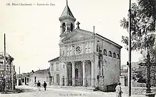 Église Sainte-Croix du Ray à la fin du XIXe siècle...