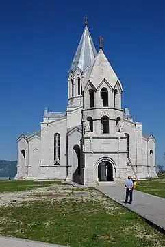 Cathédrale Ghazanchetsots, Chouchi.