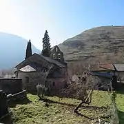 Église romane Saint-Pierre d'Ornolac-Ussat-les-Bains.