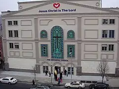 Église universelle à New York, aux États-Unis.