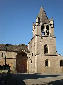 L'église Saint-Victor de Gravières.