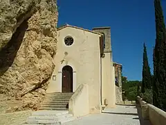 Façade de l'église.