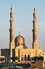 Une mosquée, Assouan en Égypte.