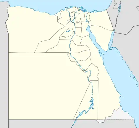 voir sur la carte d’Égypte