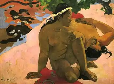 Paul GauguinAha Oe Feii?  Musée national d'art occidental.
