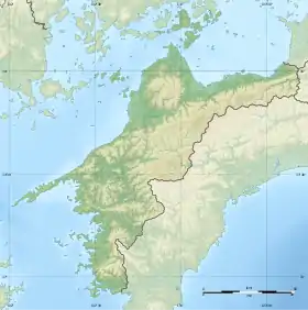 voir sur la carte de la préfecture d'Ehime