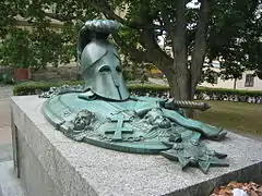 La tombe d'Augustin Ehrensvärd.