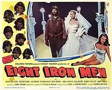 Description de l'image Eight Iron Men 1952 poster.jpg.