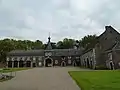 Vue intérieure du corps de garde