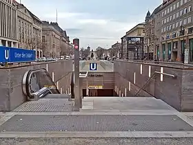 Une entrée de la station.