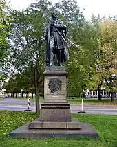 Statue de Theodor Körner à Dresde
