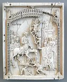 Constantinople, ivoire du Xe siècle