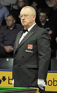 Eirian Williams au Masters d'Allemagne de snooker 2013.