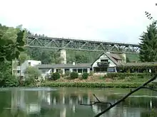 le viaduc de l'Eistal (Eistalviadukt) de la Eistalbahn