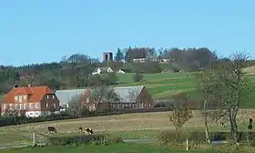 Vue de l'Ejer Bavnehøj.