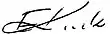 Signature de Elżbieta Kruk