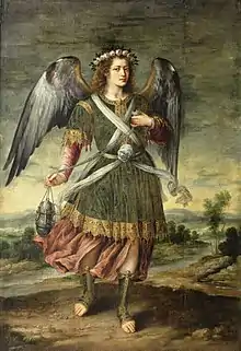 El Arcángel Seatiel  (Musée du Prado)