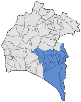 Localisation de El Condado