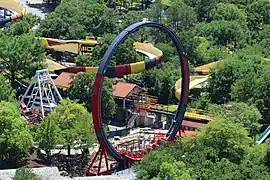 El Diablo à Six Flags Over Texas