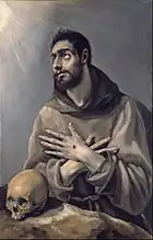 Saint François, par Le Greco.