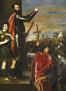 Allocution d’Alphonse d’Avalos1540-1541 musée du Prado, Madrid