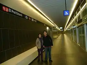 Image illustrative de l’article El Prat Estació (métro de Barcelone)