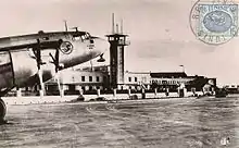 Tarmac de l'aéroport (1952).
