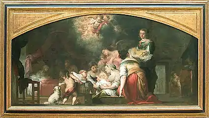 Naissance de la Vierge,Bartolomé Esteban Murillo