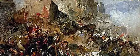 Le Siège de Gérone (El gran dia de Girona), 1863-64.