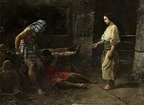 Joseph interprète le rêve de l'échanson (1888, Musée de Saragosse).