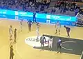 Match de Pro B en 2022 entre l'Elan Chalon et Nantes