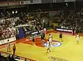 Match d'Euroligue entre l'Élan Chalon et Sienne (en 2012)