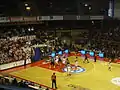 Match d'Euroligue entre l'Élan Chalon et Sienne (en 2012)