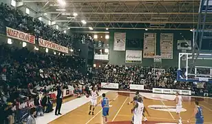 Match de Pro A à la Maison des Sports en 1999.