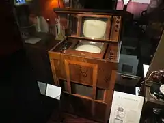 Téléviseur à miroir Marconi de 1936
