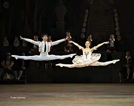 Elena Evseeva et Kimin Kim, Ballet du Théâtre Mariinsky en 2012.
