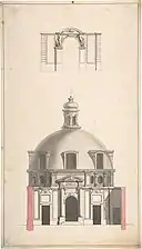 Amphithéâtre Saint-Côme vers 1752.
