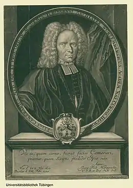 Elias Camerarius (avant 1745).
