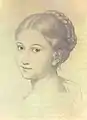 Élisabeth-Alexandrine de Ficquelmont en 1838