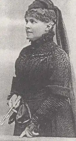 Elisabeth, sœur du philosophe Nietzsche.