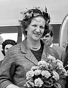 Elizabeth Douglas-Home en juillet 1963.