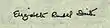 Signature de Elizabeth Rudel Smith